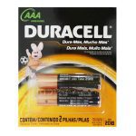 Pilha Duracell AAA x 2 unids.